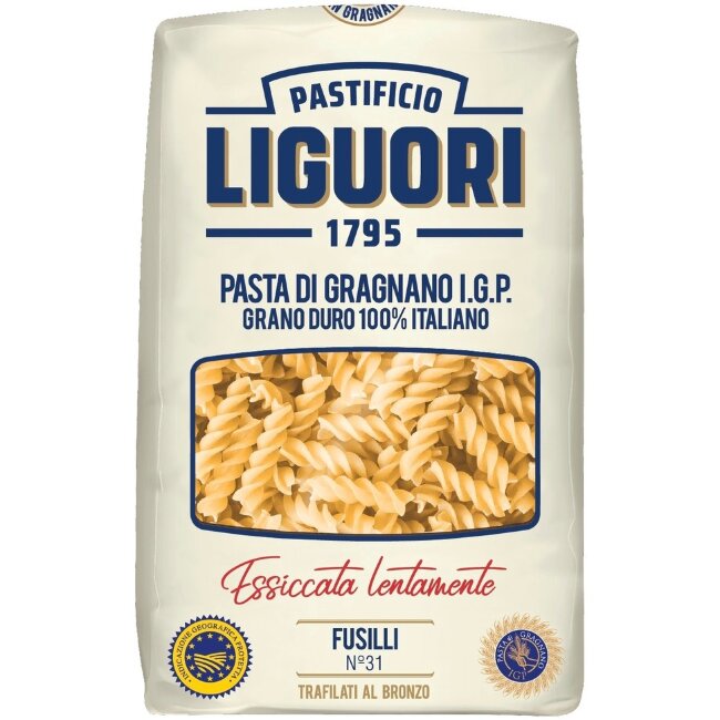 Макароны Liguori pasta di Gragnano I.G.P фузилли №31 500 гр Макароны Liguori pasta di Gragnano I.G.P фузилли №31 500 гр