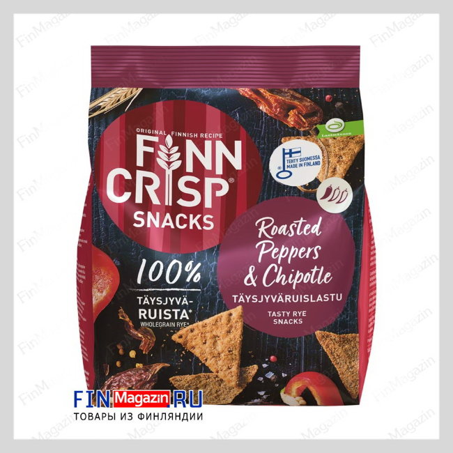 Ржаные чипсы со вкусом перца Finn Crisp 150 гр