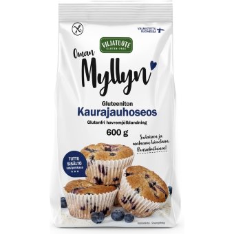 Мучная смесь без глютена Virtasalmen Viljatuote овсяная 600 гр