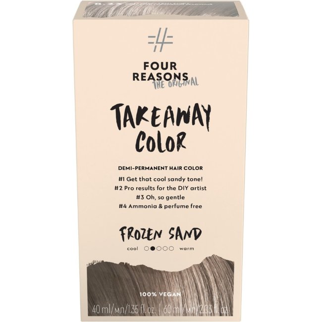 Профессиональная стойкая краска для волос Four Reasons Original Takeaway Color 8.23 Frozen Sand