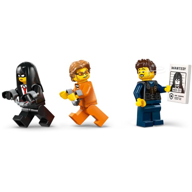 Игрушечный полицейский транспорт LEGO® City 60479 автомобиль для перевозки заключенных Игрушечный полицейский транспорт LEGO® City 60479 автомобиль для перевозки заключенных
