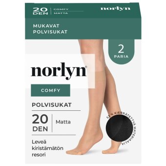 Женские гольфы Norlyn comfy (уп 2 шт) 20 den