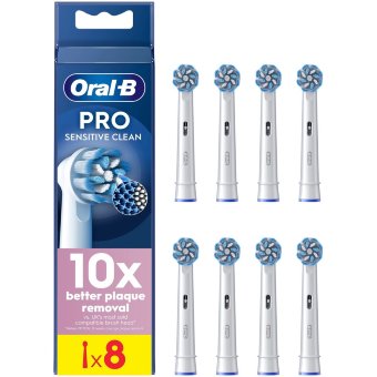 Сменные насадки Oral-B Sensitive Clean&Care 8 шт