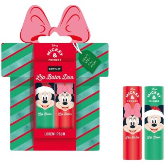 Бальзам для губ Disney Mickey Mouse (уп 2 шт) 4,3 гр Warm Wishes