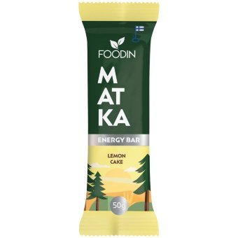 Энергетический батончик Foodin MATKA, лимонный кекс, 50 гр