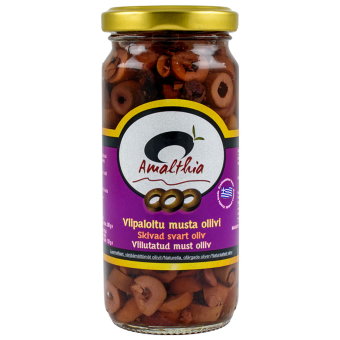 Маслины резаные Amalthia 260/135 г