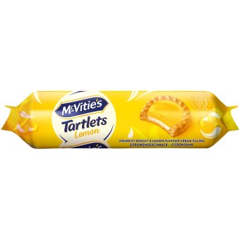 Хрустящее печенье с лимонным кремом McVitie's 100 гр Хрустящее печенье с лимонным кремом McVitie's 100 гр