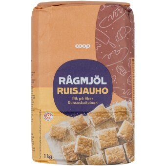 Ржаная мука Coop 1 кг