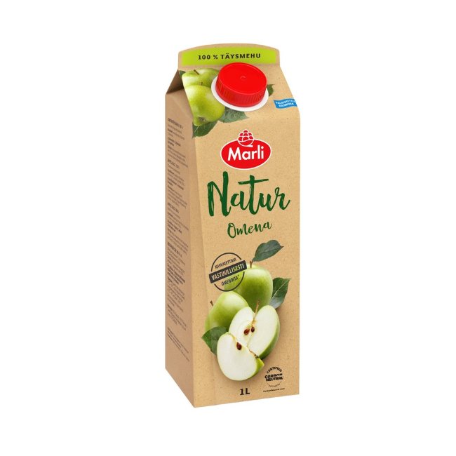 Яблочный нектар Marli Natur 100% 1 л