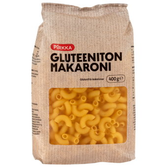Паста кукурузно-рисовая Pirkka Makaroni 400 гр Паста кукурузно-рисовая Pirkka Makaroni 400 гр