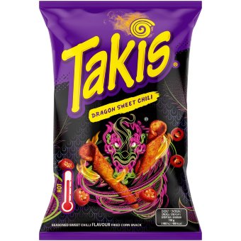 Маисовые снекы Takis Sweet Chili 100 гр