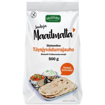 Цельнозерновая мука из дурума без глютена 500 гр