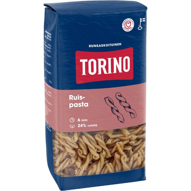 Макароны ржаные Torino (паста) 500 гр