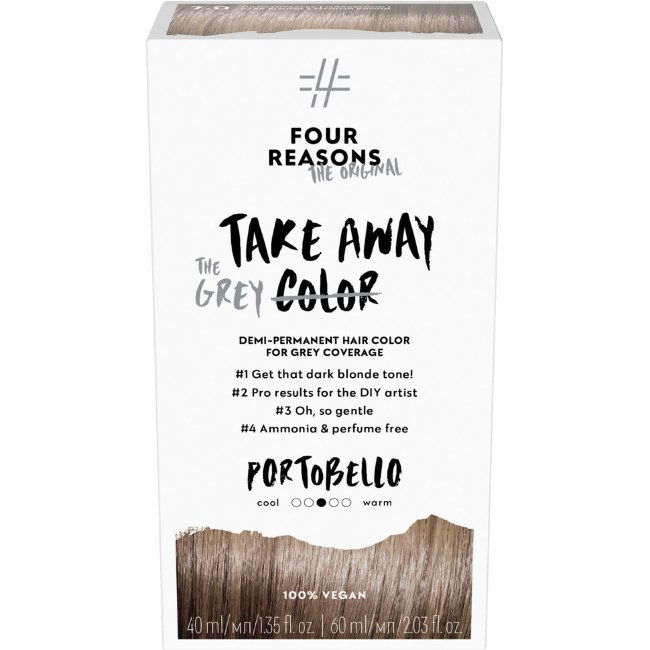 Стойкая краска для волос Four Reasons Original Takeaway Color 7.0 Portobello