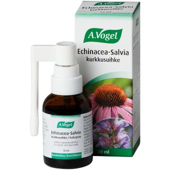 Спрей при охрипшем горле Echinacea kurkkusuihke 30 мл A.Vogel