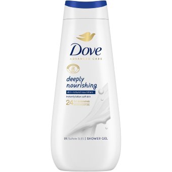 Dove Advanced Care Глубоко питательное мыло для душа 24 часа обновления микроувлажнения 400 мл