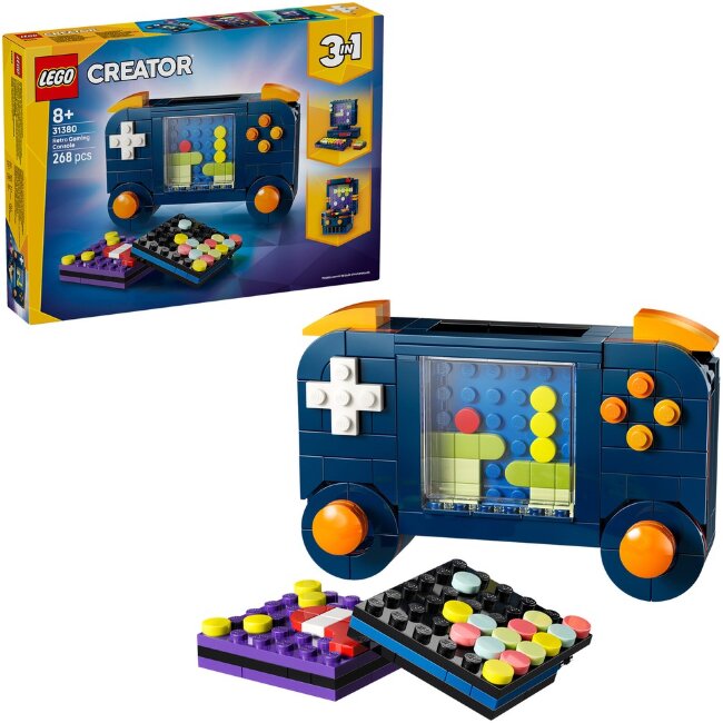 Игровая приставка LEGO® Creator 31380 в ретро-стиле Игровая приставка LEGO® Creator 31380 в ретро-стиле