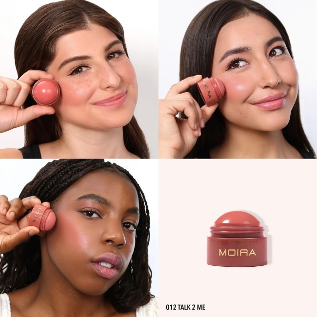 Бальзам для щек MOIRA Soft Blush Balm 012 Talk 2 Me 8,5 гр