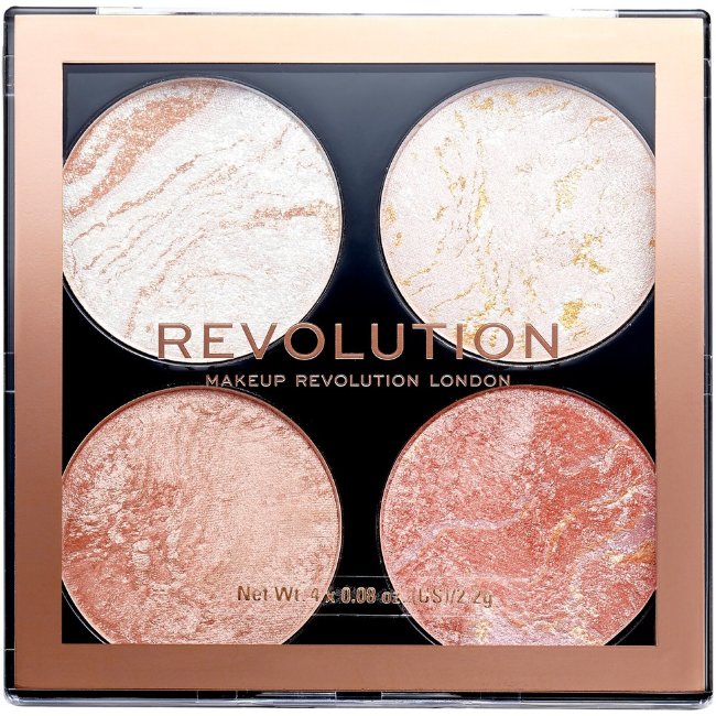 Пудра-хайлайтер и румяна Makeup Revolution Cheek Kit Take a Breather 8,8 гр Пудра-хайлайтер и румяна Makeup Revolution Cheek Kit Take a Breather 8,8 гр