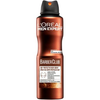 Защитный спрей для тела L'Oréal Paris Men Expert Barber Club 48 ч 150 мл для нормальной кожи Защитный спрей для тела L'Oréal Paris Men Expert Barber Club 48 ч 150 мл для нормальной кожи
