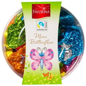 Шоколадный набор Favorina Мини-бабочки 125 гр