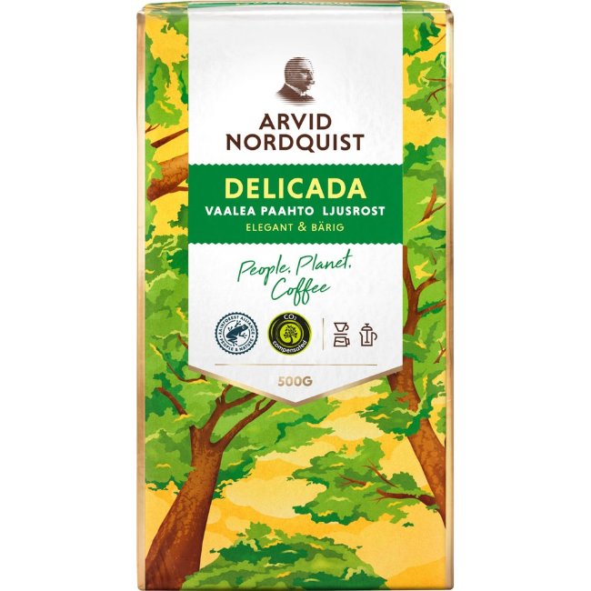Кофе молотый Arvid Nordquist Delicada 500 гр