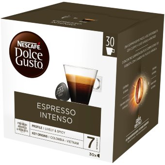 Кофейные капсулы Nescafé Dolce Gusto Espresso Intenso (уп 30 шт) 210 гр