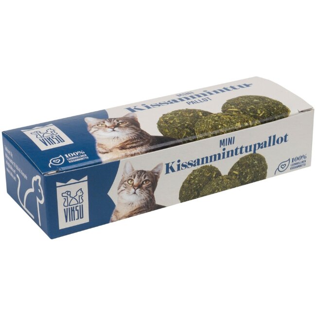 Мини мячики с котовником Viksu 10 шт
