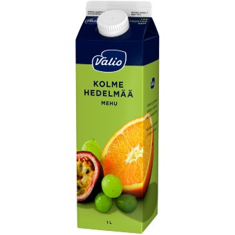 Три фруктовых сока (виноград, маракуйя, апельсин) 1 л Valio