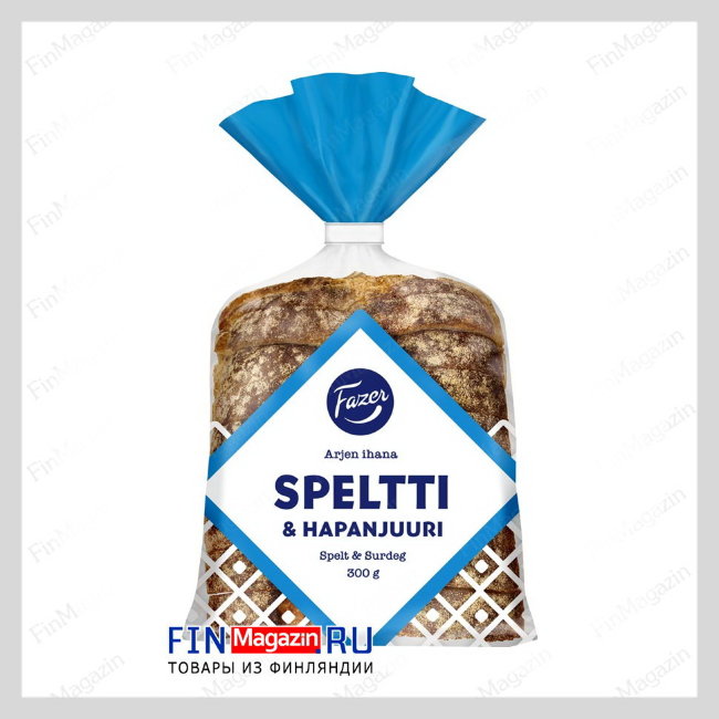 Цельнозерновой хлеб Fazer 300 гр