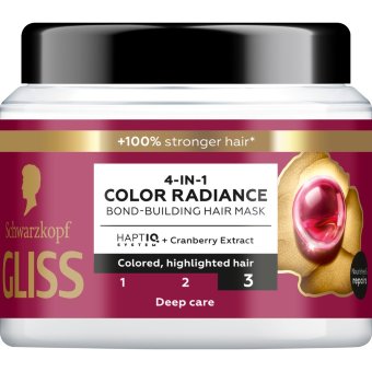 Глубокое средство Schwarzkopf 4-в-1 Color Radiance для окрашенных волос 400 мл