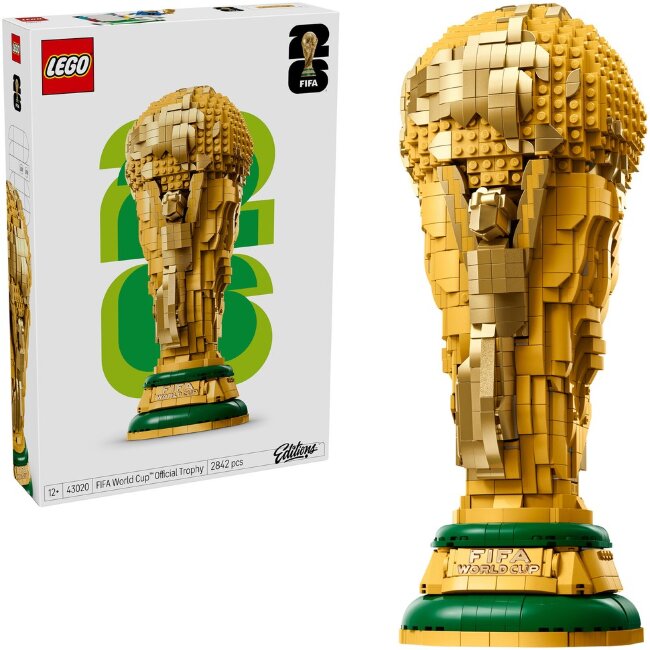 Официальная награда турнира LEGO® Editions Sports 43020 FIFA World Cup™ Официальная награда турнира LEGO® Editions Sports 43020 FIFA World Cup™
