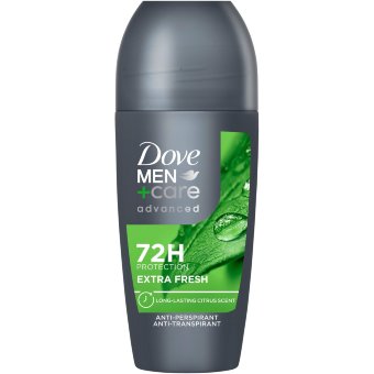 Антиперспирант-дезодорант роликовый Dove Men+Care 72h Advanced Extra Fresh 50 мл