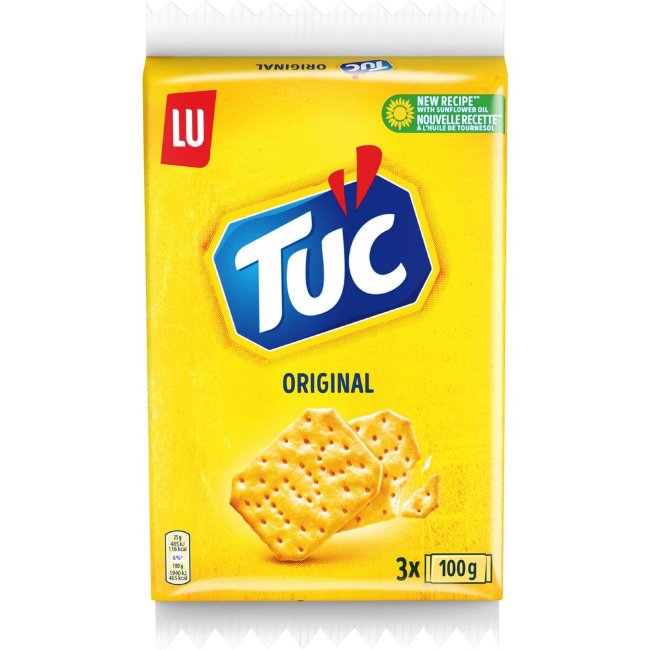 Крекеры LU Tuc Orginal 3 x 100 гр