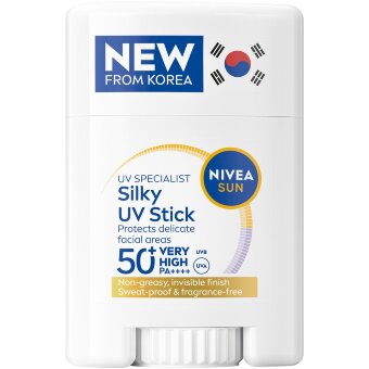 Солнцезащитный стик NIVEA SUN UV Specialist Silky UV Stick SK50+ 15 гр Солнцезащитный стик NIVEA SUN UV Specialist Silky UV Stick SK50+ 15 гр