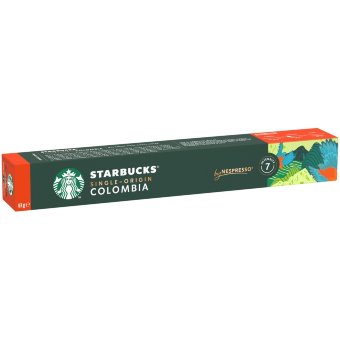 Кофе в капсулах Starbucks Nespresso Single Origin Colombia 10 капс/57 гр