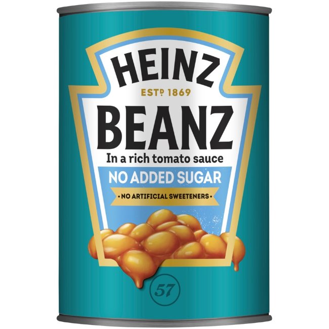 Белая фасоль Heinz в томатном соусе без сахара 415 гр