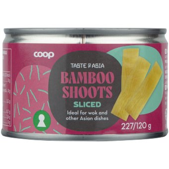 Бамбуковые побеги нарезанные Coop Taste of Asia 227/120 гр Бамбуковые побеги нарезанные Coop Taste of Asia 227/120 гр