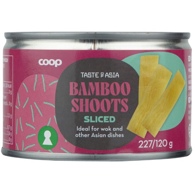Бамбуковые побеги нарезанные Coop Taste of Asia 227/120 гр