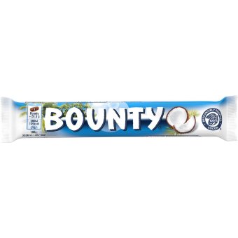 Шоколадный батончик Bounty 57 гр