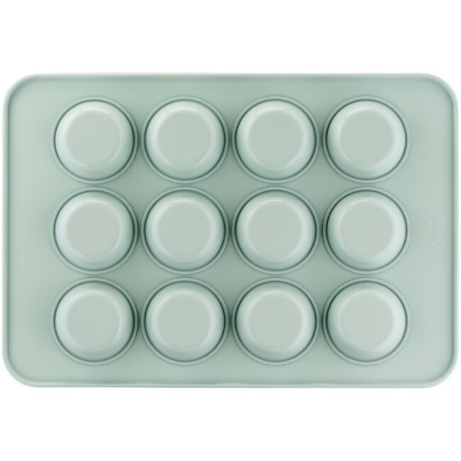 Форма для маффинов Tefal Ceramik на 12 кексов 39 x 27,5 см, J1755004 Форма для маффинов Tefal Ceramik на 12 кексов 39 x 27,5 см, J1755004