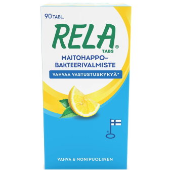 Mолочнокислые бактерии со вкусом лимона Rela Tabs 90 табл (жевательные таблетки) Rela