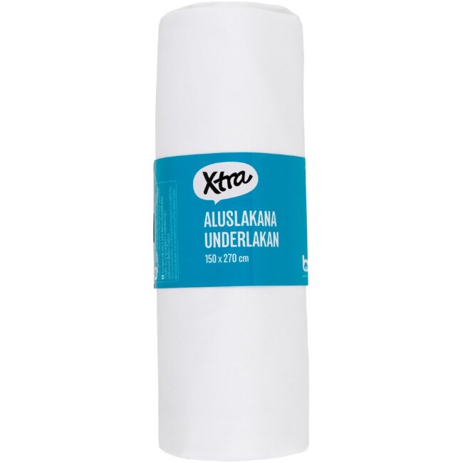 Подпростыня Xtra Uni 150x270 см, белая Подпростыня Xtra Uni 150x270 см, белая