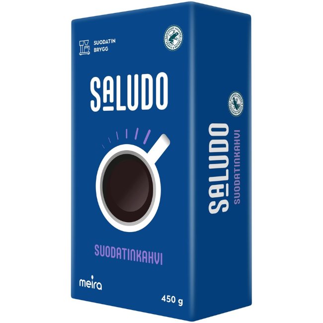 Кофе молотый Saludo для кофеварки 450 гр