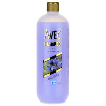 Шампунь черничный Avec 1 л