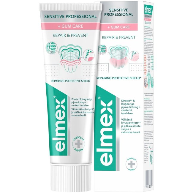 Зубная паста elmex Sensitive Professional Repair & Prevent 75 мл Зубная паста elmex Sensitive Professional Repair & Prevent 75 мл