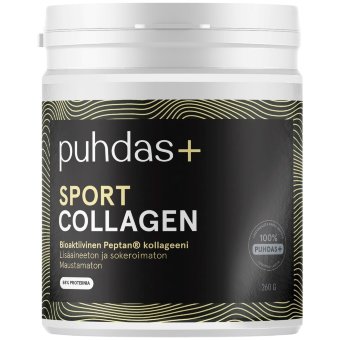 Порошок Puhdas+ Sport Collagen гидролизованный коллаген 260 гр
