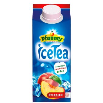 Холодный чай Pfanner с персиком 0,75 л