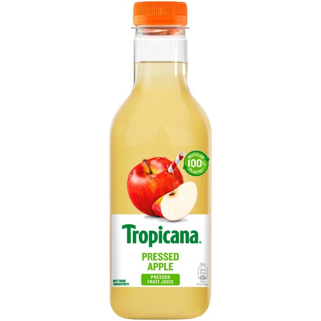Прессованный яблочный сок Tropicana 0,9 л