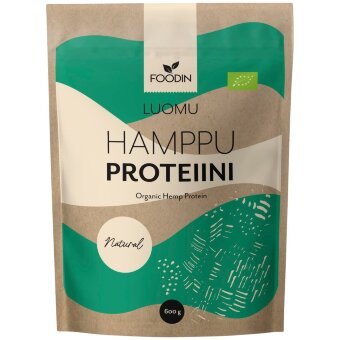 Протеин конопли Foodin, органический 600 гр